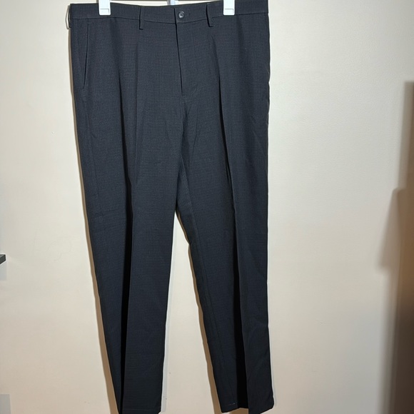 Haggar Pants Mens Haggar Dress Pants Dark Grayblack With Very